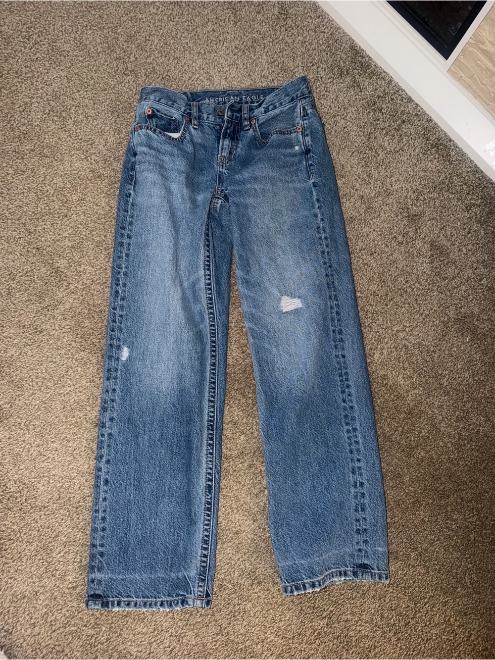 Straight leg American eagle jeans